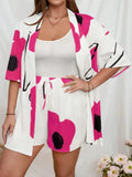 Conjunto de Quimono e Shorts Plus Size - Louise lojasoeconomia 