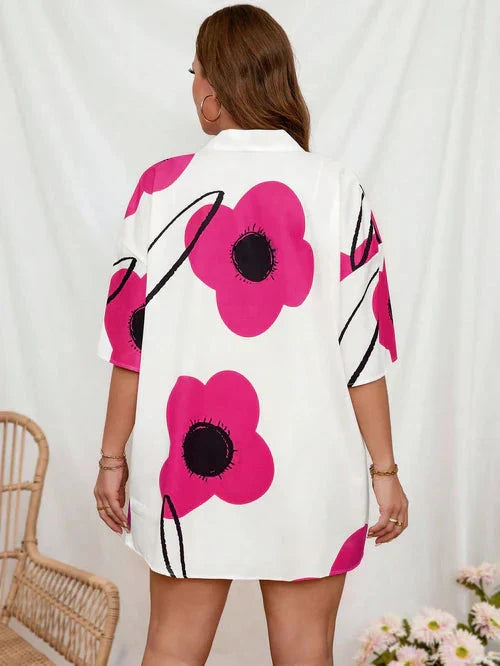 Conjunto de Quimono e Shorts Plus Size - Louise lojasoeconomia 