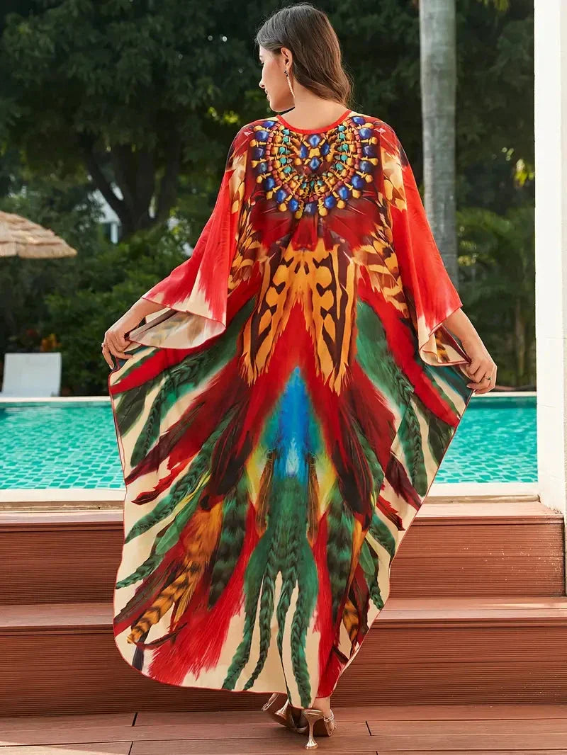 Kaftans Tropical 2025 - Florida lojasoeconomia 