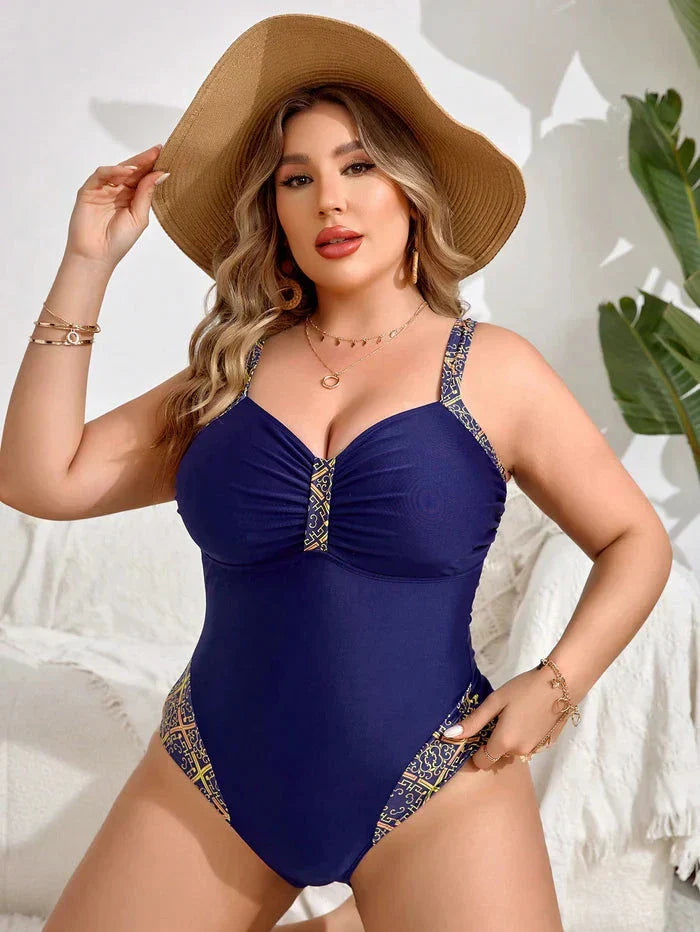 Maiô Plus Size - Celeste lojasoeconomia 