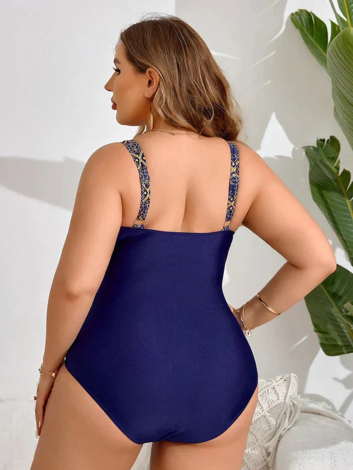 Maiô Plus Size - Celeste lojasoeconomia 