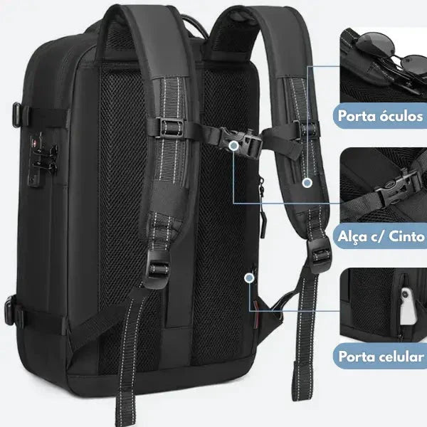 Mochila de Viagens - Compressão UltraFit Loja Online 