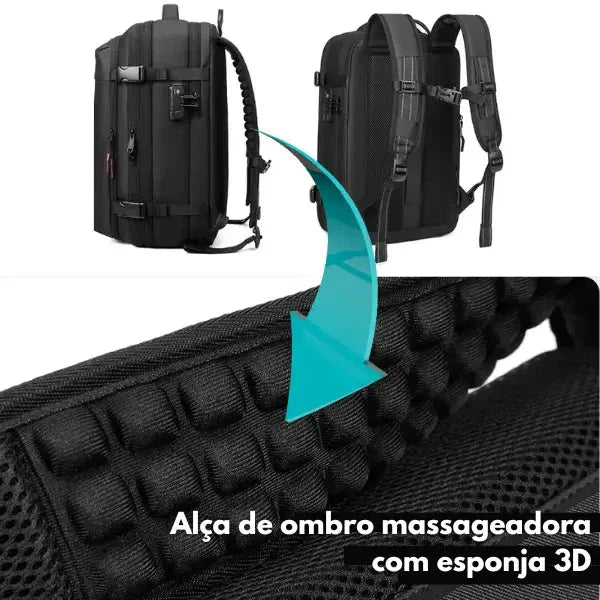 Mochila de Viagens - Compressão UltraFit Loja Online 