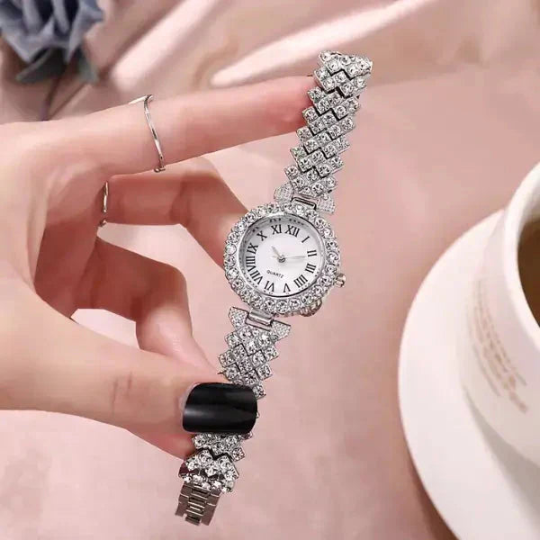 Relógio - Luxo LaBelle + BRINDE 1 PULSEIRA CRAVEJADA VEST F 10 cineoferta 