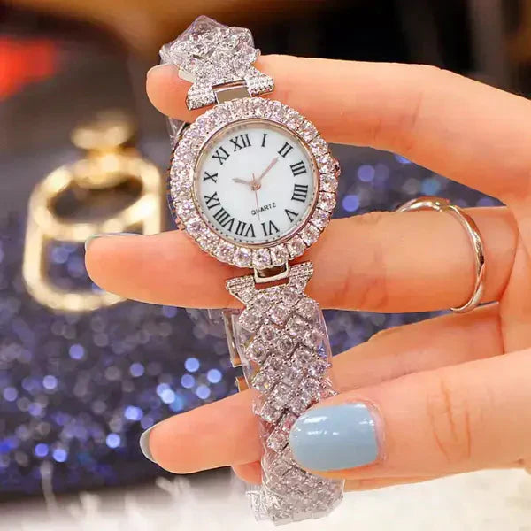 Relógio - Luxo LaBelle + BRINDE 1 PULSEIRA CRAVEJADA VEST F 10 cineoferta 