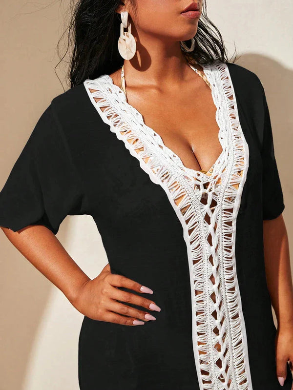 Saída De Praia Plus Size - Anastasia lojasoeconomia 