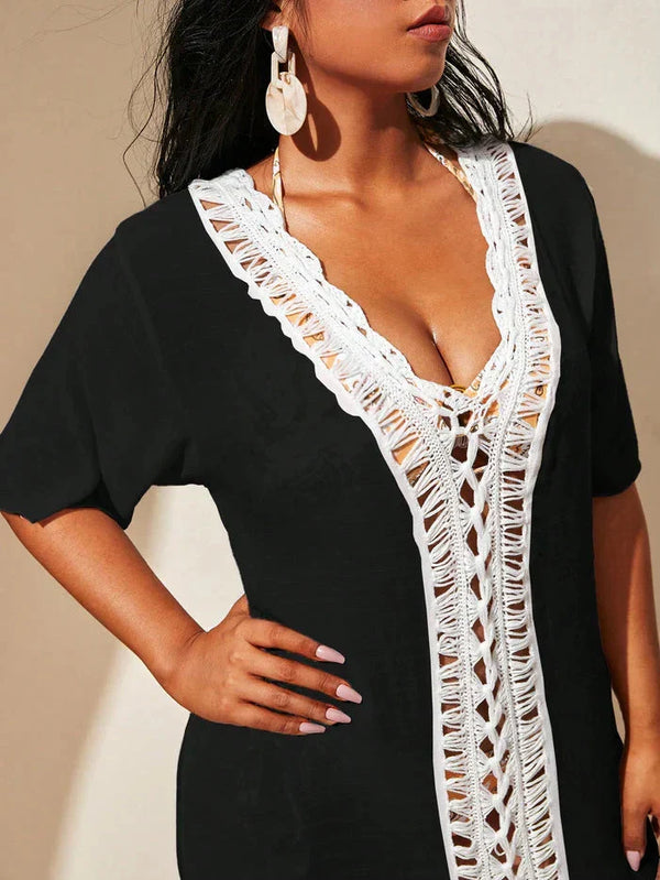 Saída De Praia Plus Size - Anastasia lojasoeconomia 
