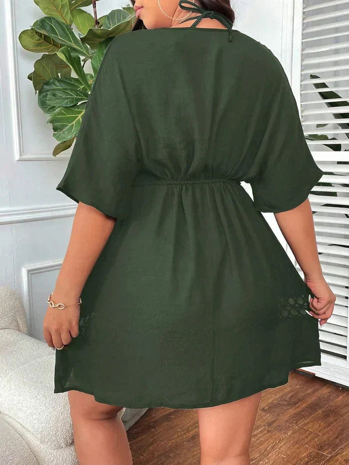 Saída de Praia Plus Size - Richelle lojasoeconomia 