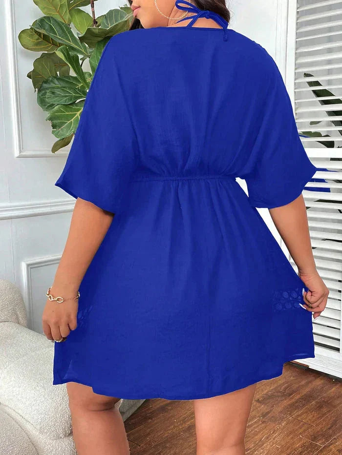 Saída de Praia Plus Size - Richelle lojasoeconomia 