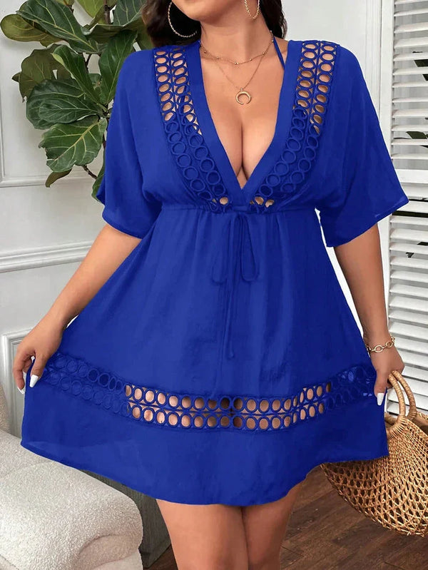 Saída de Praia Plus Size - Richelle lojasoeconomia 