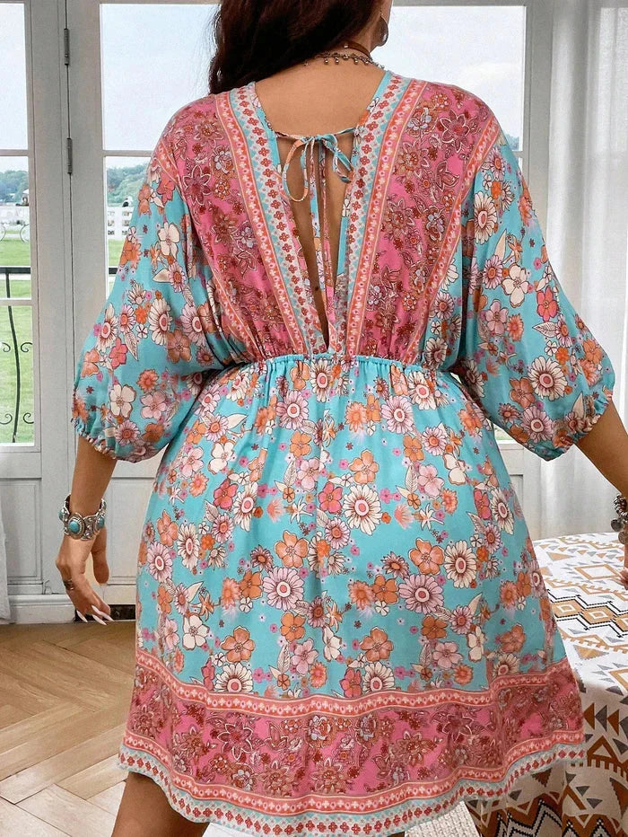 Vestido Plus Size - Marcele lojasoeconomia 